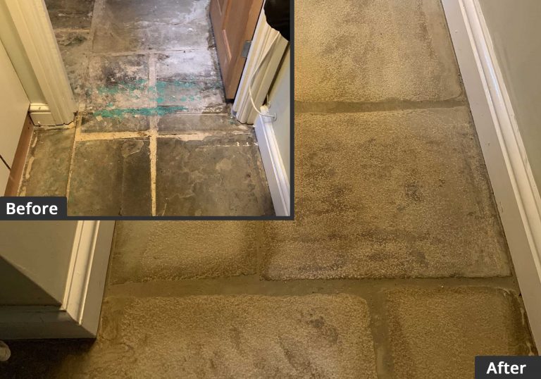 Cleaned and Sealed Stone Floor Specialist