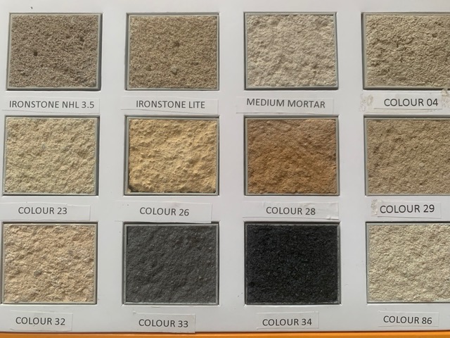 Lime mortar colour chart stone floors