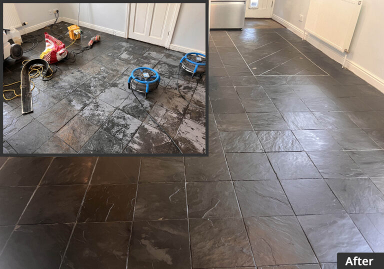 Cleaned & Sealed Before & After stone floor 3